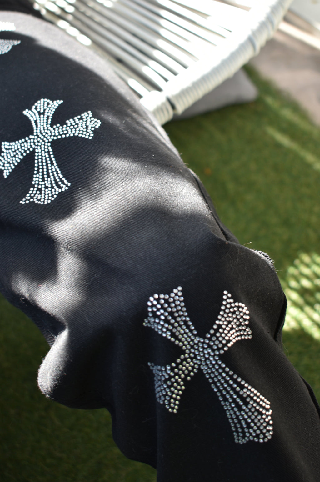 Jeans avec motifs (M)