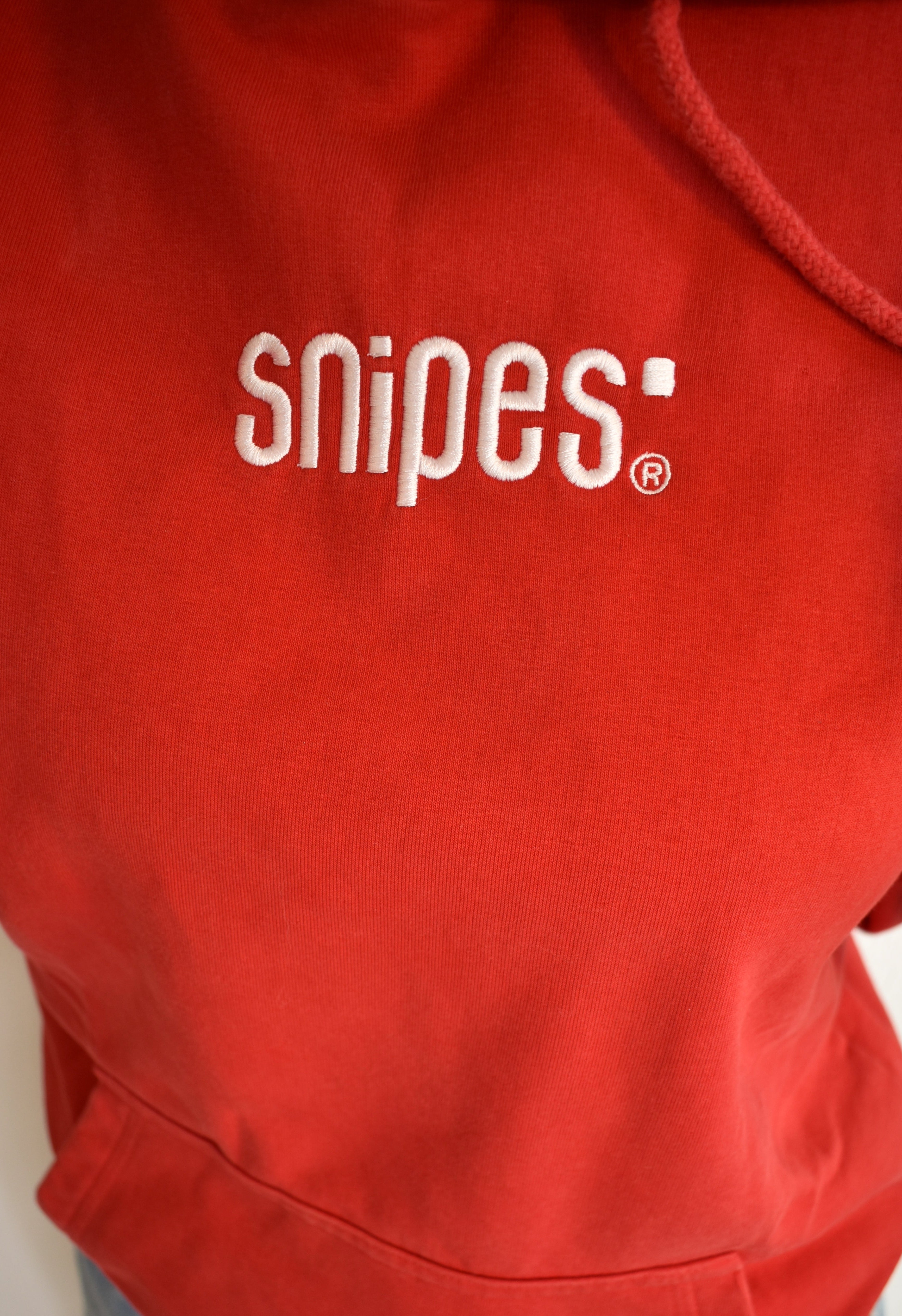 Pull à capuche Snipes rouge Unisexe (S)