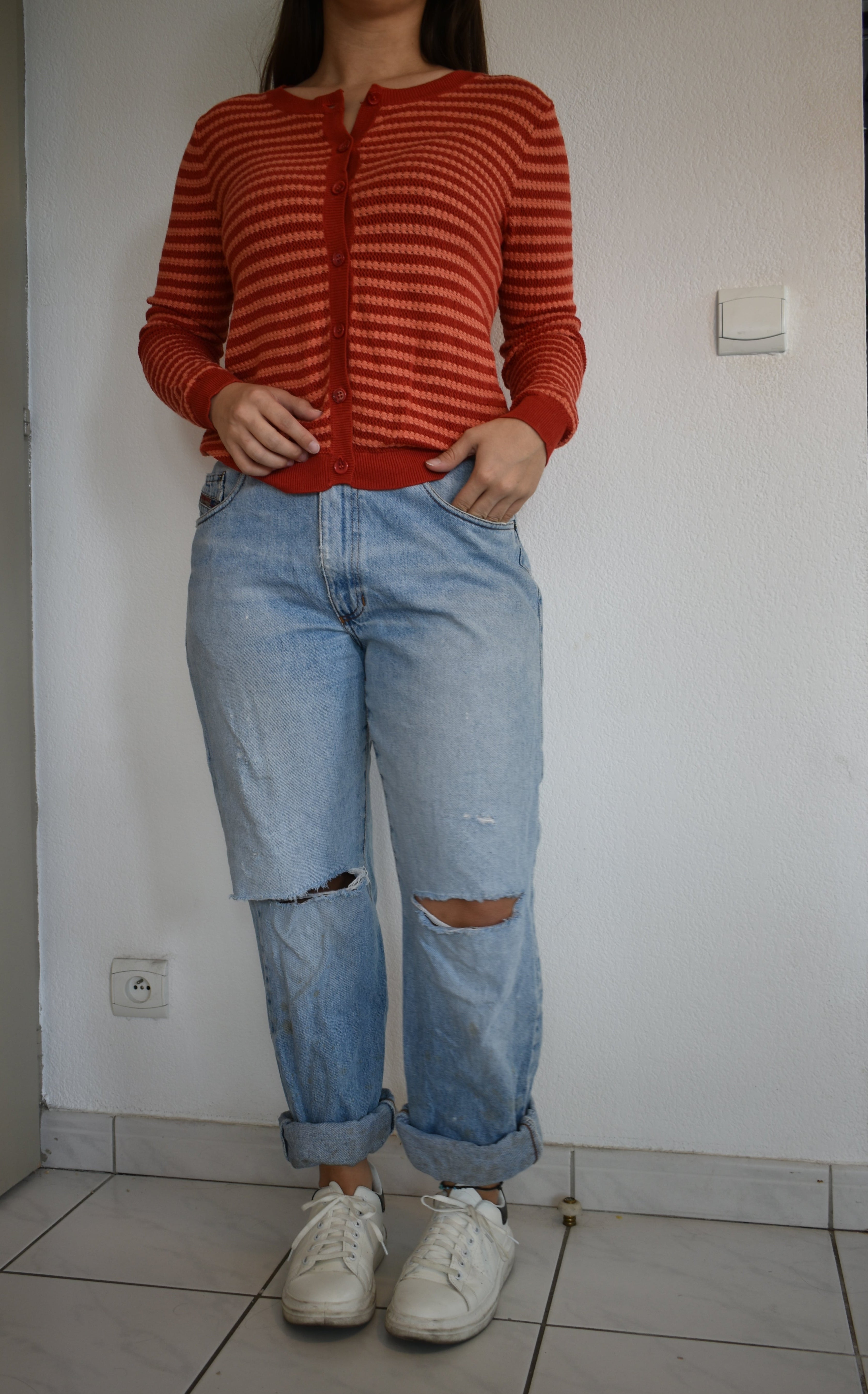 Jacket à rayures (L)