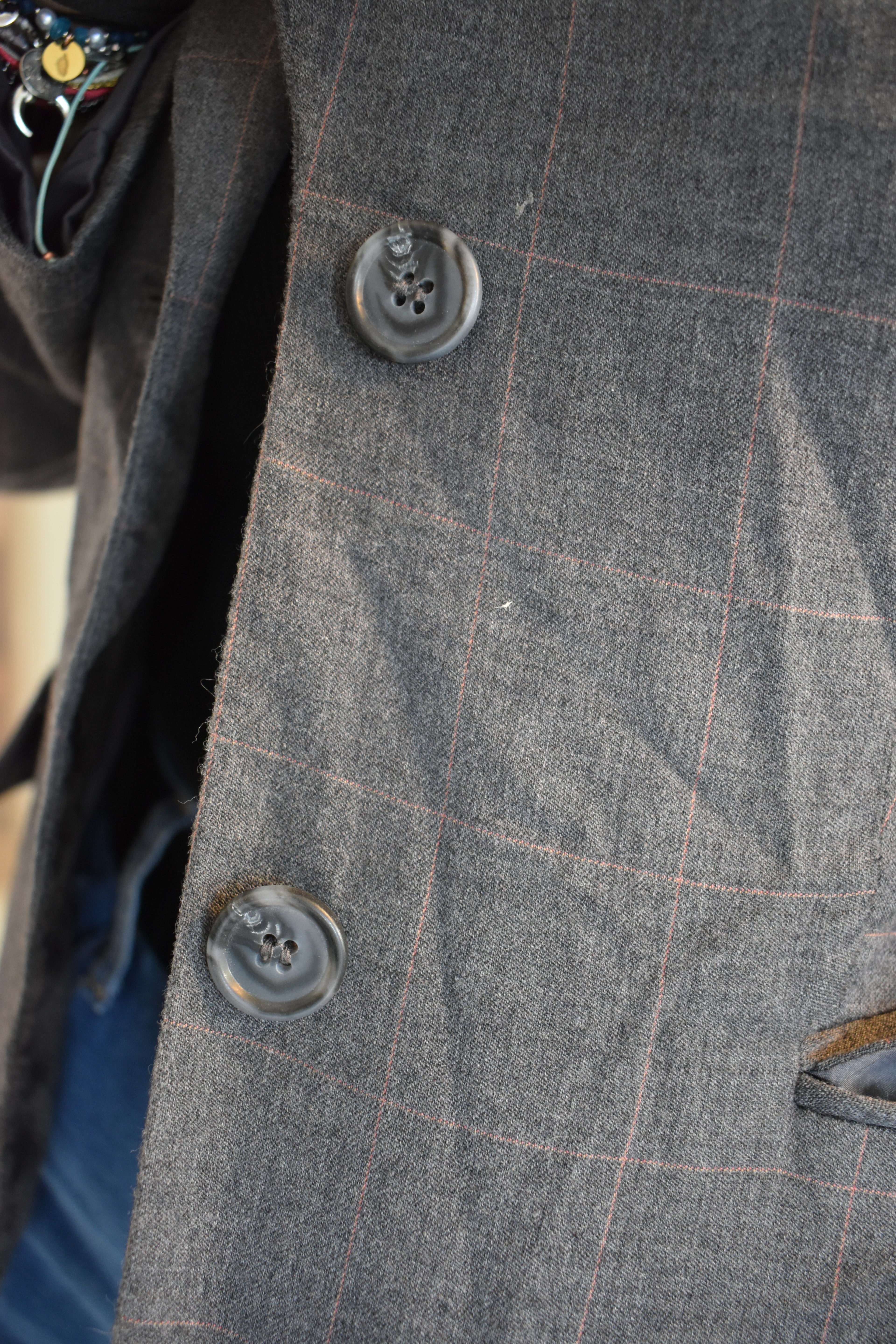 Blazer à carreaux Ann Taylor (S)