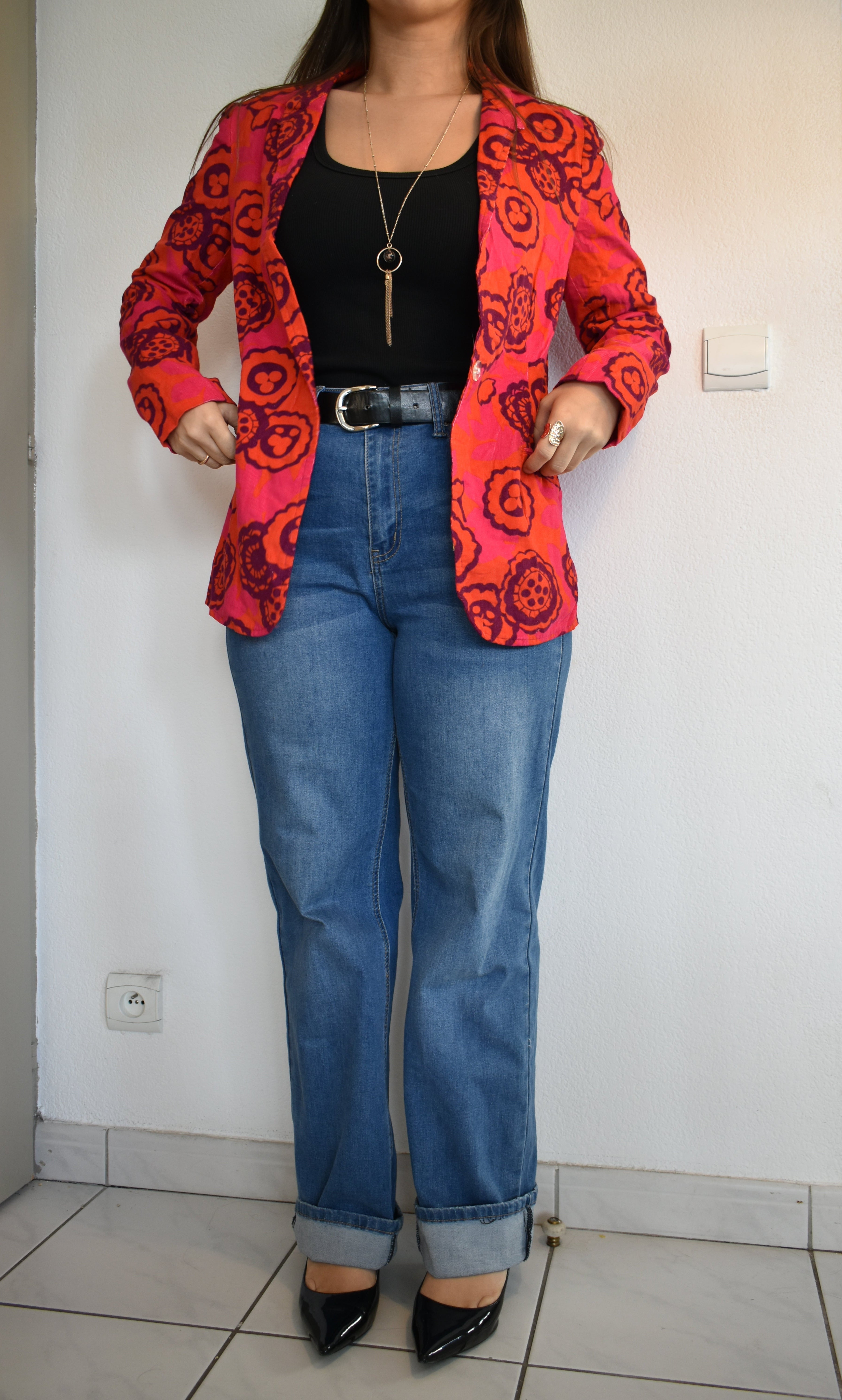 Veste colorée originale (S)