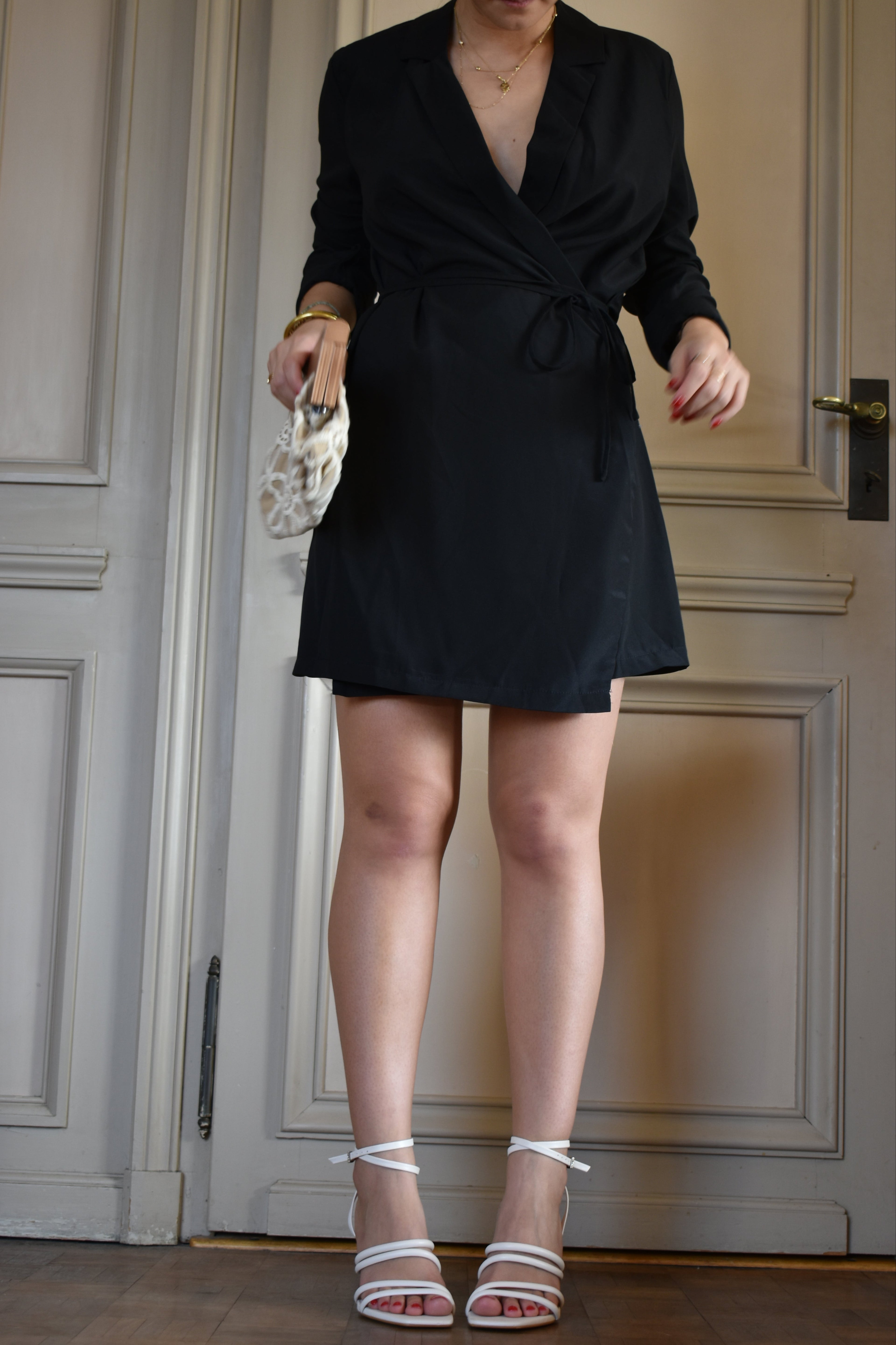 Robe élégante noir (S)