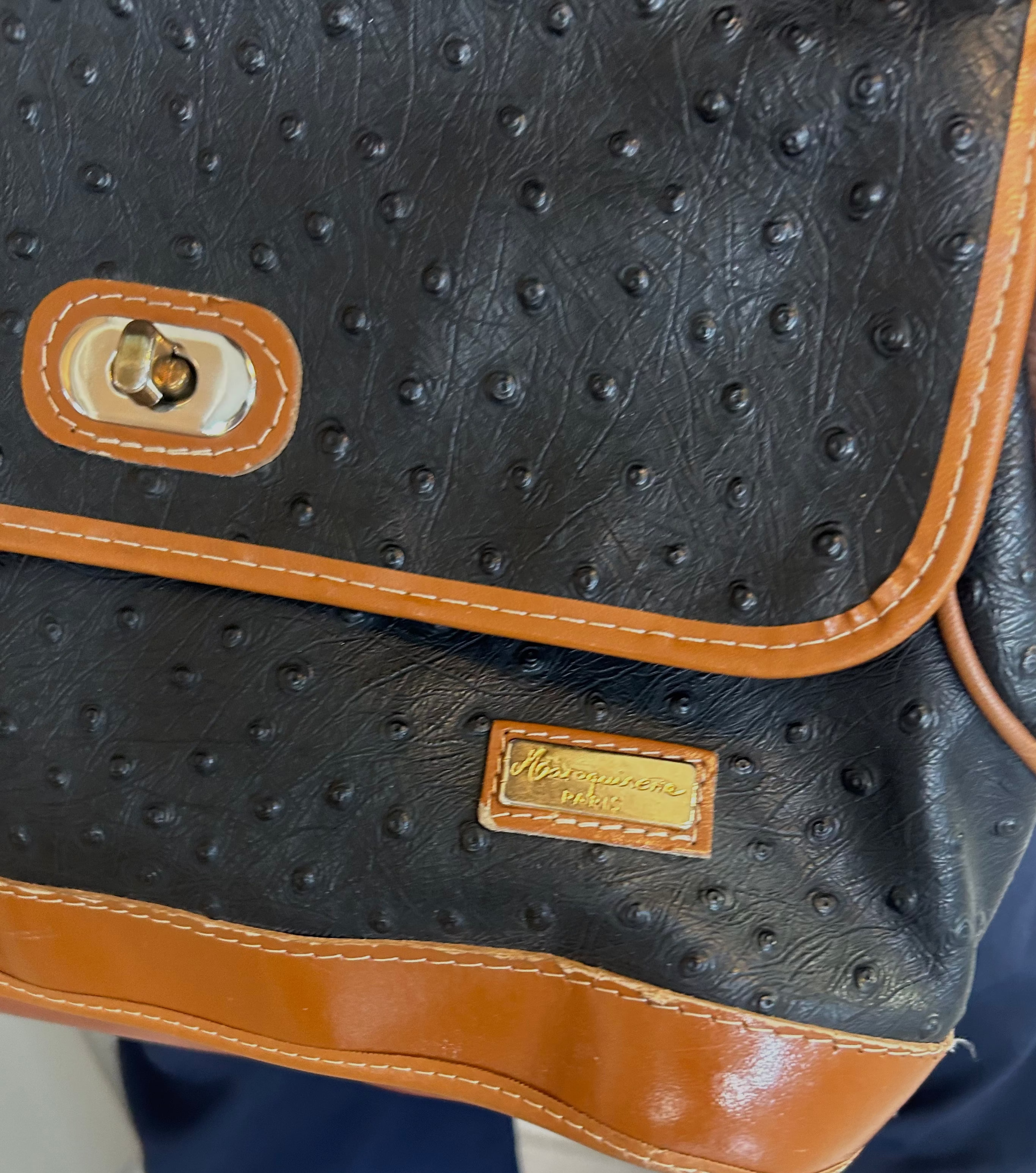 Sac vintage Maroquinerie Paris