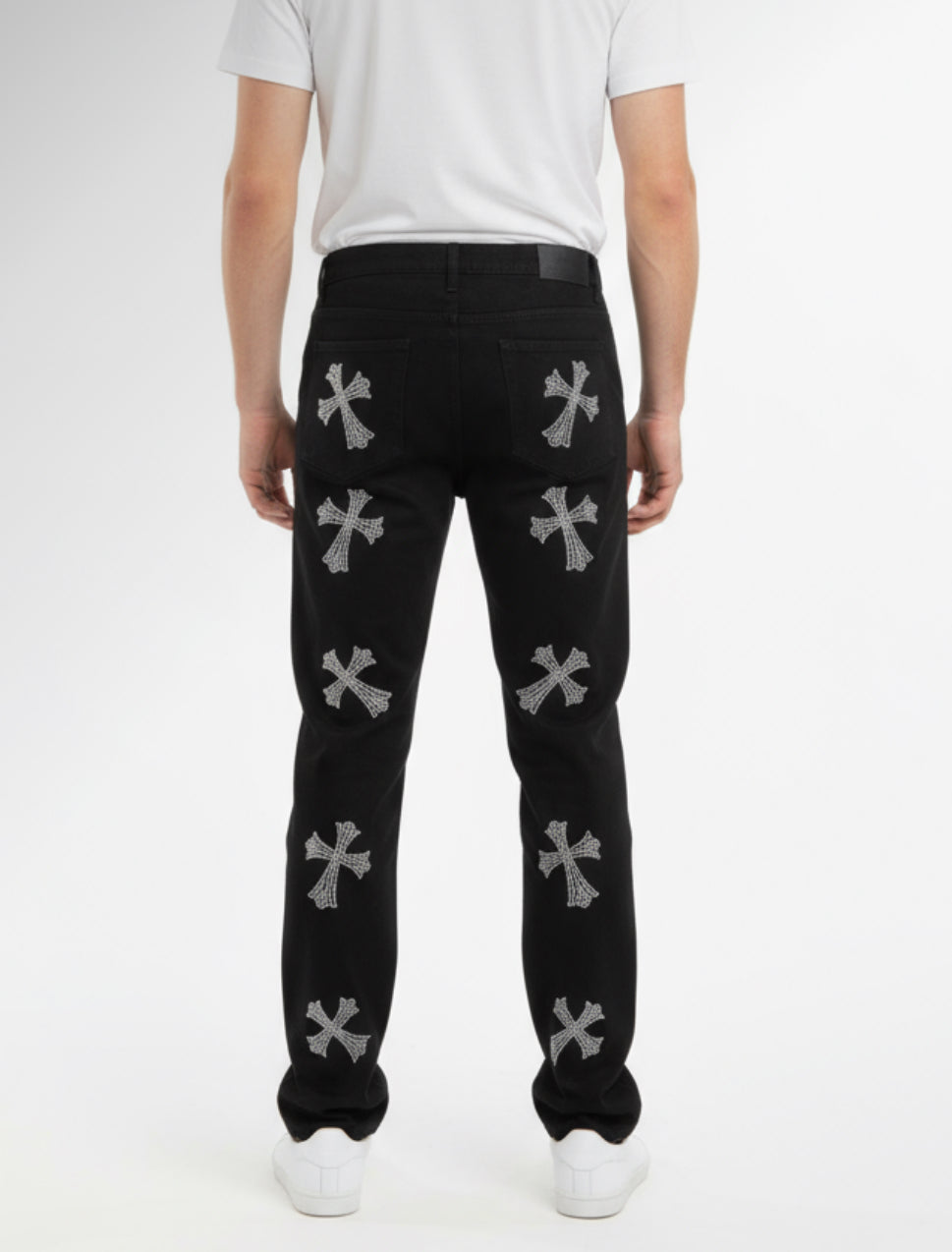 Jeans avec motifs (M)