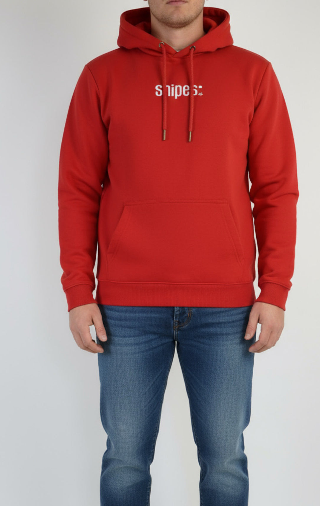 Pull à capuche Snipes rouge Unisexe (S)